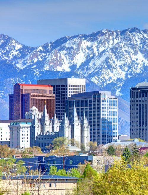 Downtown Salt Lake City, Utah Skyline